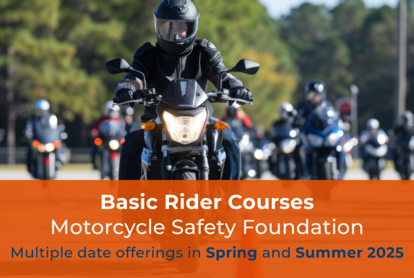 Rider Safety Courses can help you ride safely