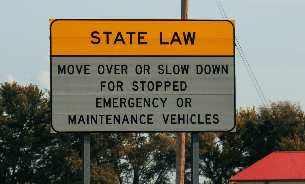 Move over and slow down for emergency vehicles!