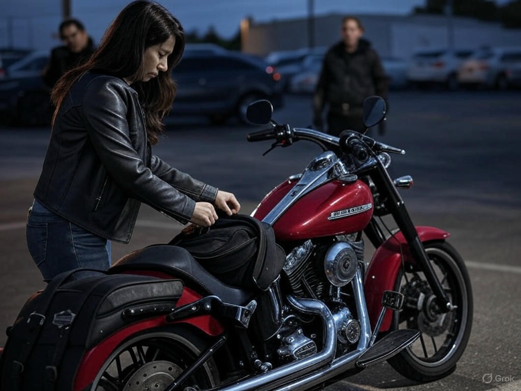 Situational Awareness When Parking a Motorcycle: A Woman Rider’s Perspective